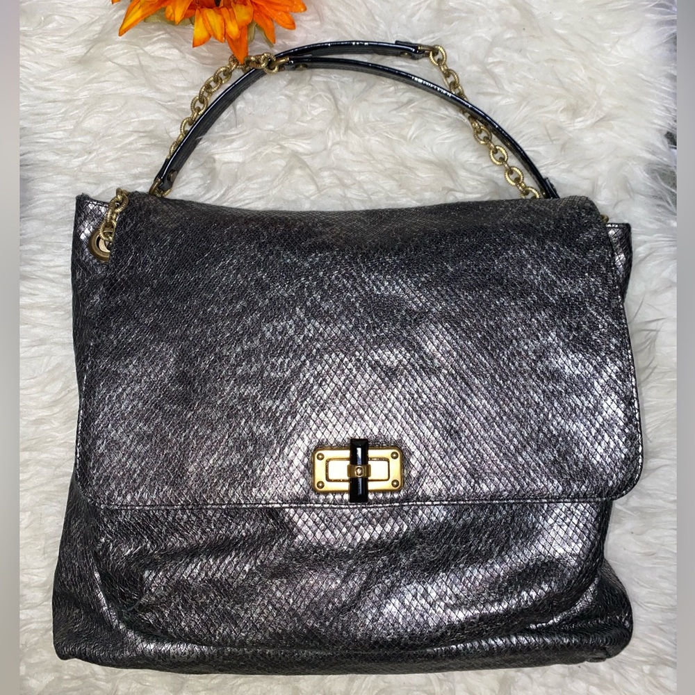 🌺HP🌺GORGEOUS snakeskin Lanvin RARE bag 🌺